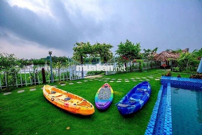 BÁN KHU NGHỈ DƯỠNG VEN SÔNG ĐỘC BẢN – SÁT VÁCH SÀI GÒN