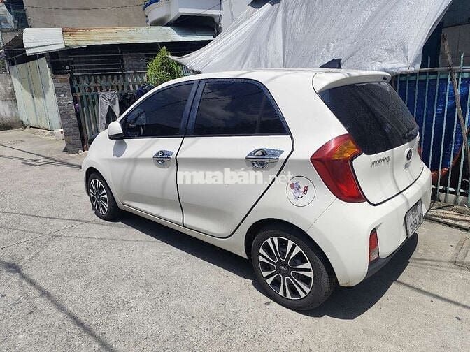 Kia Morning 2016 Trắng đã qua sử dụng