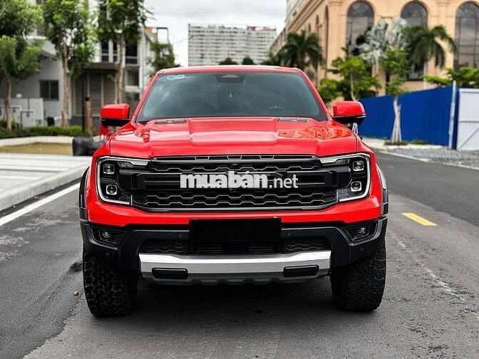 Ford Raptor 2024 2.0L 4x4 AT Đỏ cam