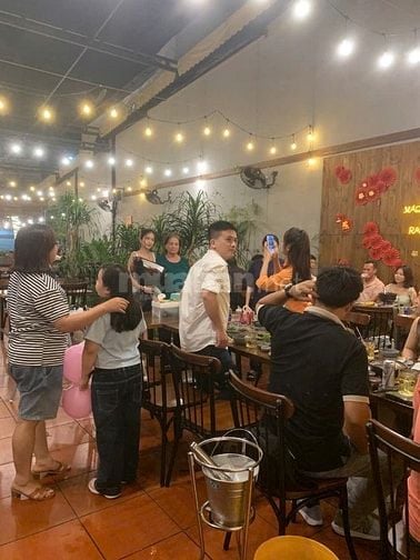 Sang nhượng Quán nhậu, có sẵn tệp khách hàng, dt 500m2