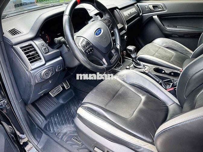 🚘 Ford Raptor 4x4AT 2019 Đen 8v km
