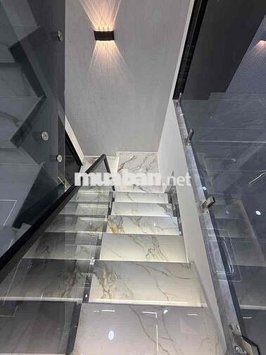 NHÀ ĐẸP 4 TẦNG - HƯƠNG LỘ 2 NGÃ TƯ BỐN XÃ 4X13M Hẻm 4M