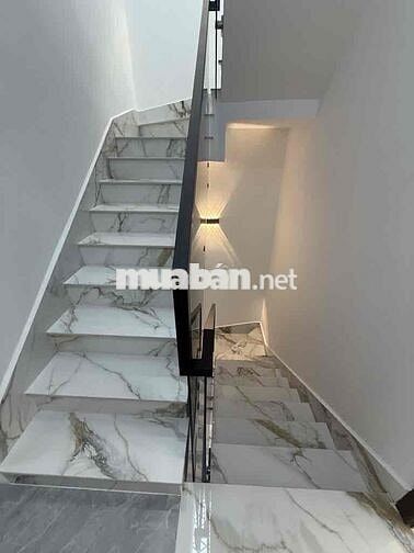 NHÀ ĐẸP 4 TẦNG - HƯƠNG LỘ 2 NGÃ TƯ BỐN XÃ 4X13M Hẻm 4M