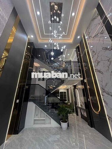 NHÀ ĐẸP 4 TẦNG - HƯƠNG LỘ 2 NGÃ TƯ BỐN XÃ 4X13M Hẻm 4M