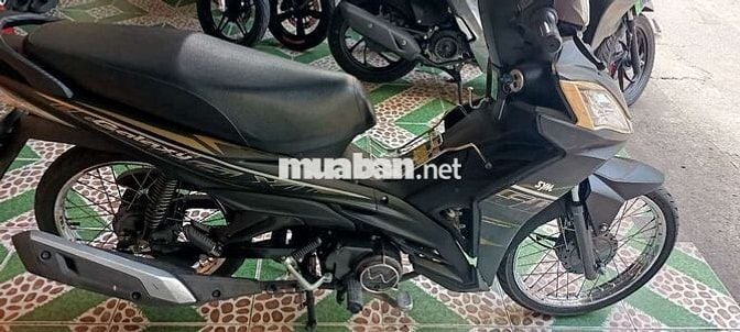 SYM Galaxy Đen Thể thao Xăng