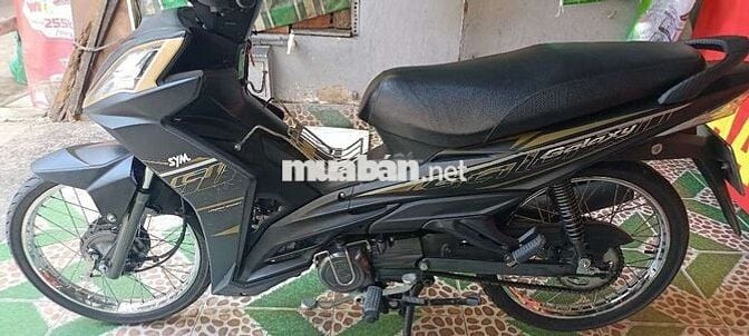 SYM Galaxy Đen Thể thao Xăng