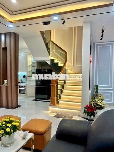Nhà mới 100% trệt 3 lầu sân thượng đường Bình Thành BHH B bình tân 