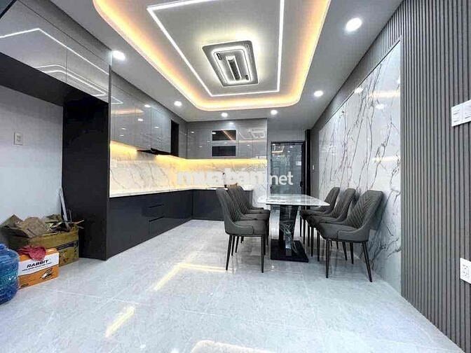 NHÀ ĐẸP 5 TẦNG — GẦN DIỆP MINH CHÂU TÂN HƯƠNG 4x20M•80m2 Đông Nam