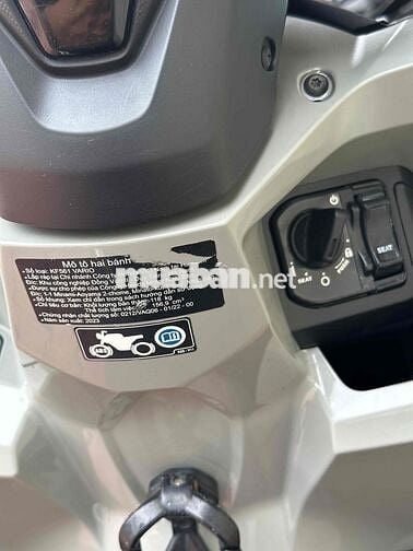 GÓP 0 LS- Vario 160 ABS 2023 Xám xi măng 17.000 km