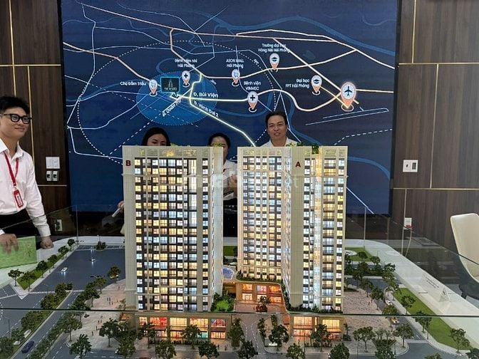 Chỉ với 1,9 tỷ sở hữu ngay căn hộ 1PN-56m2 tại The Zenith Hải Phòng 