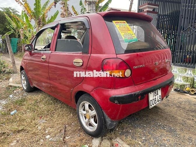 Daewoo Matiz đỏ 4 chỗ