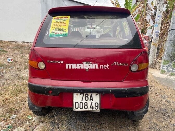 Daewoo Matiz đỏ 4 chỗ