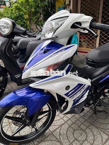 Yamaha Exciter 135 2014 Trắng Xanh phuộc Xịn