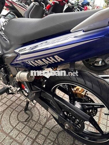 Yamaha Exciter 135 2014 Trắng Xanh phuộc Xịn