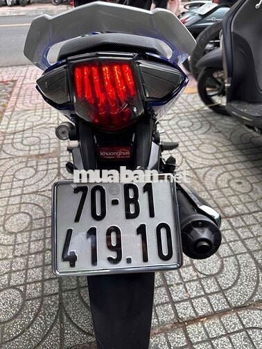 Yamaha Exciter 135 2014 Trắng Xanh phuộc Xịn