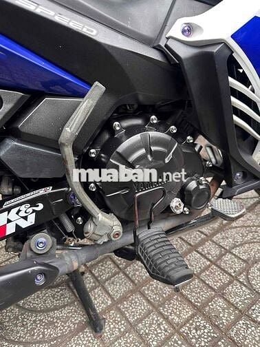 Yamaha Exciter 135 2014 Trắng Xanh phuộc Xịn