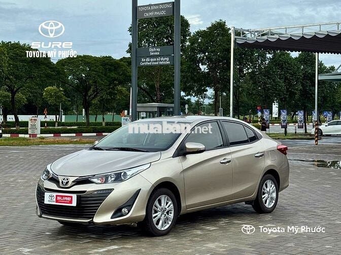 Toyota Vios 1.5G Nâu vàng 55.000km