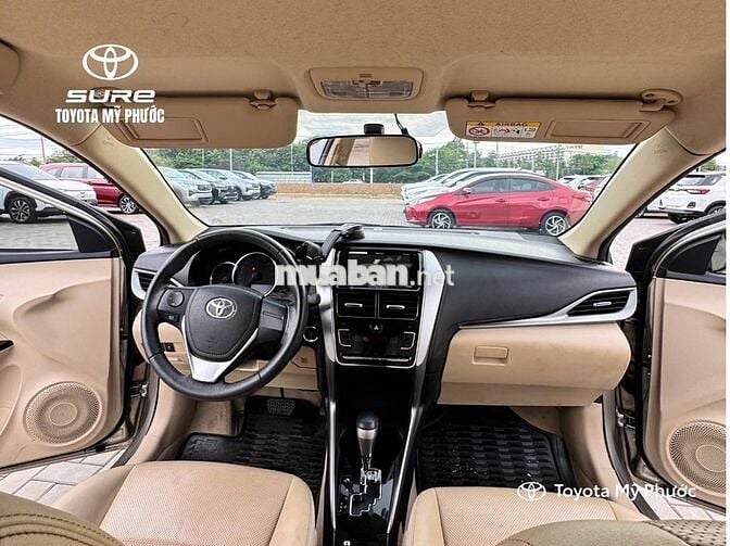 Toyota Vios 1.5G Nâu vàng 55.000km