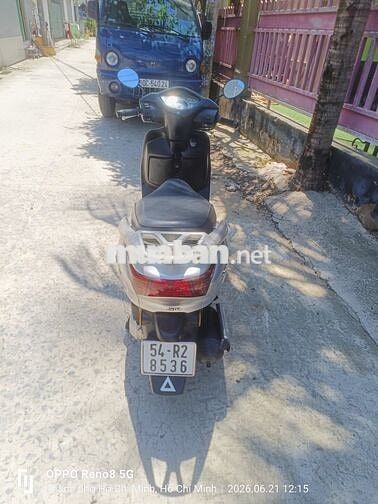 Honda SCR Bạc Xăng điện tử máy rất êm 