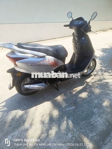 Honda SCR Bạc Xăng điện tử máy rất êm 
