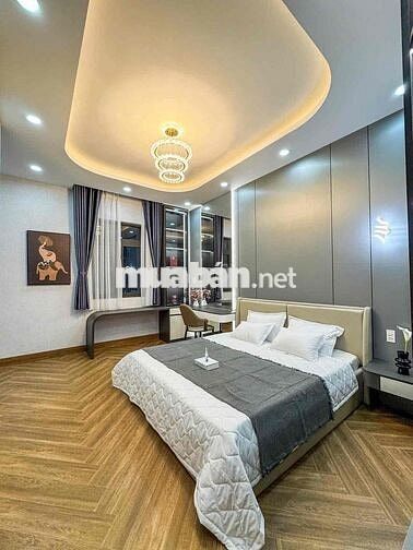 nhà mới Hồng Loan hướng Tây Bắc đường D7 giá giảm còn 5 tỷ 990 triệu