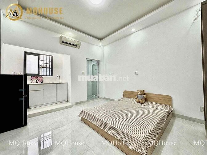 CHDV studio/1PN ban công tách bếp full NT máy giặt riêng📍Đầm Sen