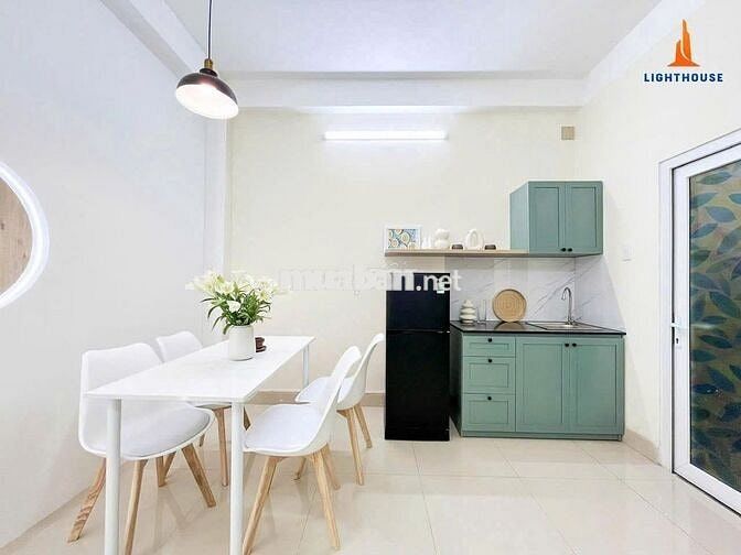 1PN TÁCH BẾP FULL NT NGAY EMART PHẠM VĂN ĐỒNG AN NINH THANG MÁY GV