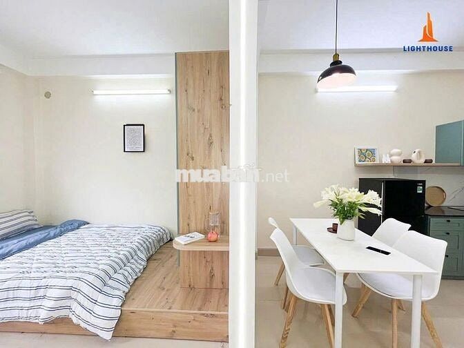 1PN TÁCH BẾP FULL NT NGAY EMART PHẠM VĂN ĐỒNG AN NINH THANG MÁY GV
