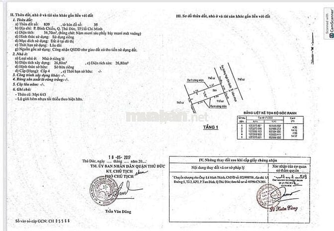 3.650 tỷ bình chiểu thủ đức - DT 57m KDC lan phương - ***