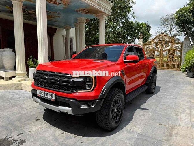 Ford Raptor 2023 Đỏ cam