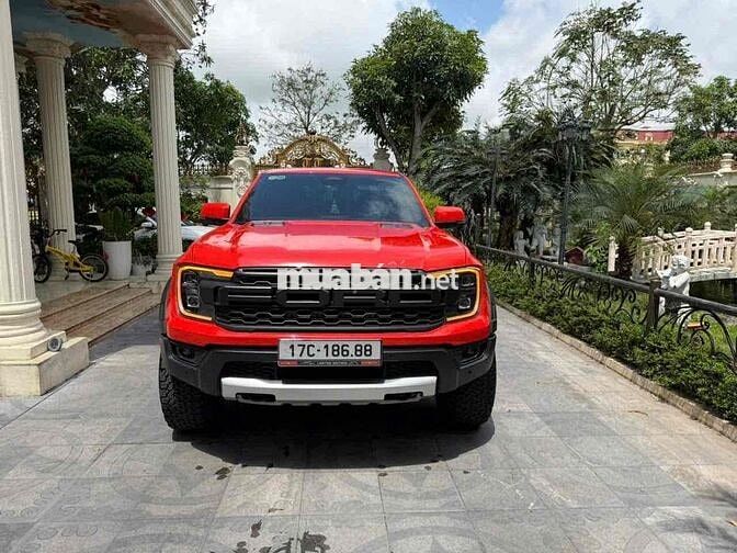 Ford Raptor 2023 Đỏ cam