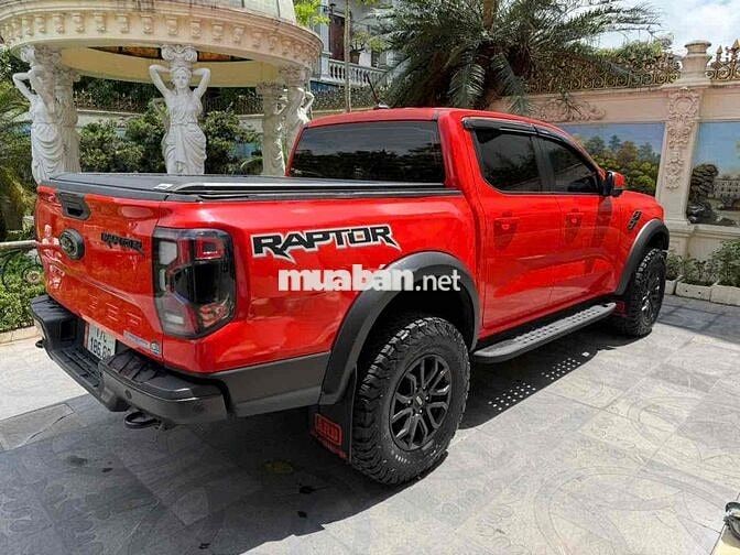 Ford Raptor 2023 Đỏ cam