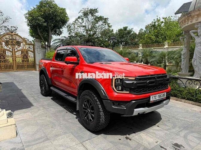 Ford Raptor 2023 Đỏ cam