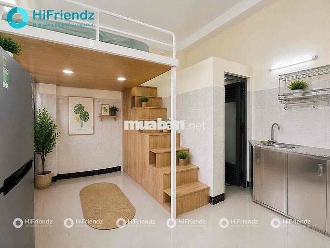 CHO THUÊ CĂN HỘ DUPLEX BAN CÔNG THOÁNG MÁT MỚI 100%