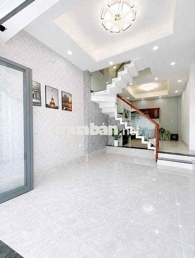 NHÀ MỚI TINH 5PN HXH THÔNG DS 28 P6 GÒ VẤP