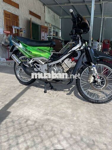 Suzuki Satria 2000 Đen Xanh Lá