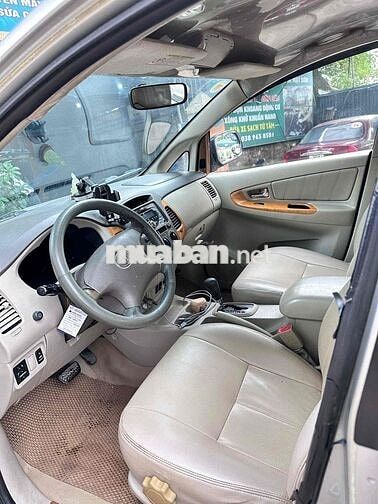 Toyota Innova V 2008 Phom mới 2009 Bạc Tự động