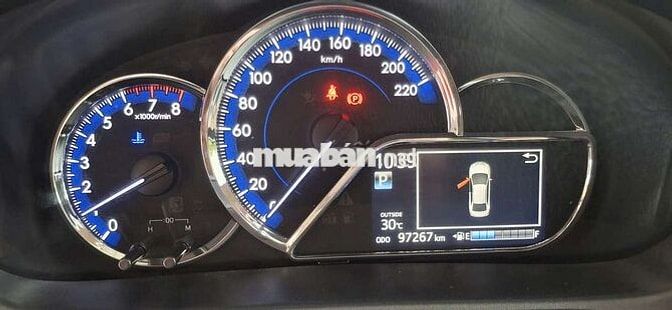 Toyota Vios G 2022 CVT 90.000 km Đen