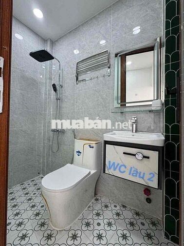 BÁN     Nhà MT Phan Văn Trị 63m², 4 tầng, kinh doanh đỉnh, 11 tỷ