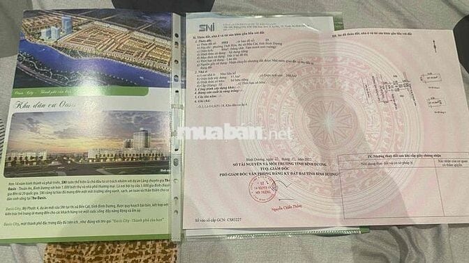 Bán nhà phố liền kề Oasis City Bình Dương