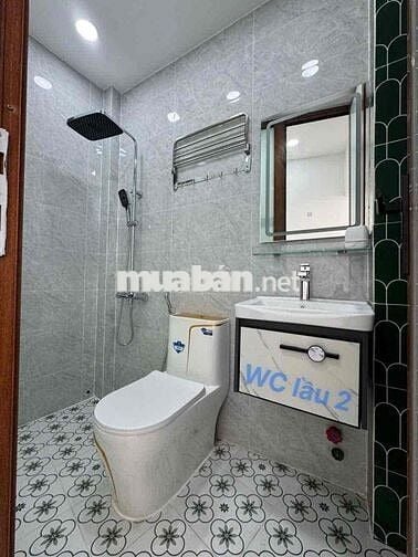 BÁN     Nhà MT Phan Văn Trị 63m², 4 tầng, kinh doanh đỉnh, 11 tỷ