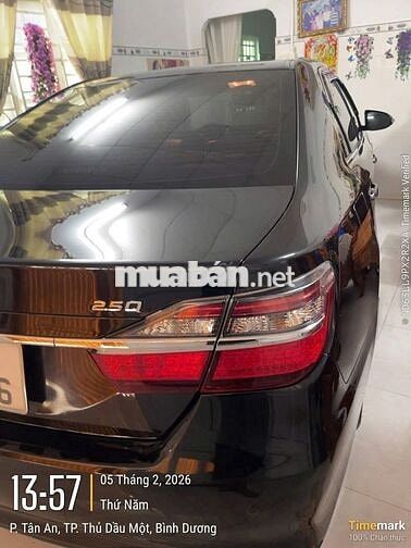 Toyota Camry 2.5Q 2016 Đen 28526 km