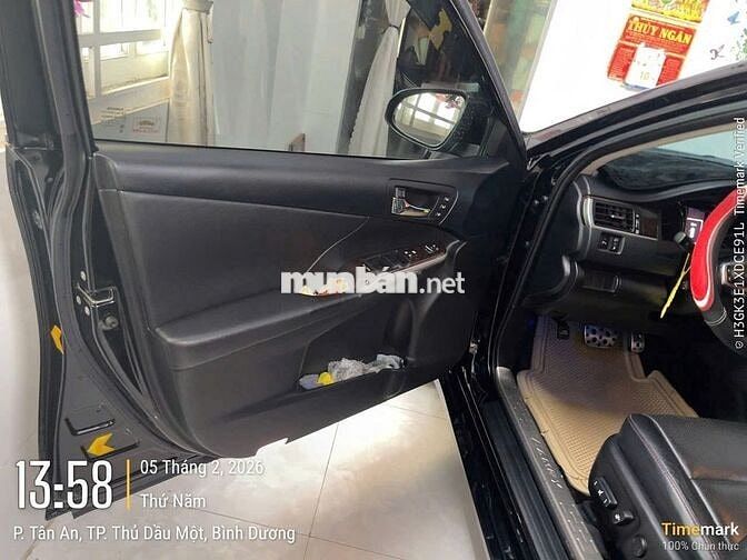Toyota Camry 2.5Q 2016 Đen 28526 km