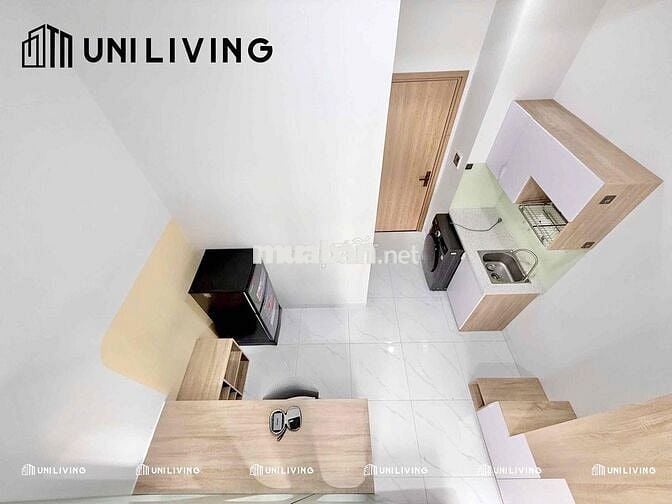 GẦN ĐH VĂN LANG, PHÒNG CÓ GÁC - 2 KO GIAN NGỦ, FULL NỘI THẤT - CỬA SỔ