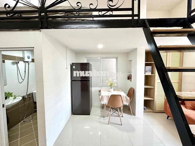 Phòng Duplex siêu đẹp - Mặt tiền Nguyễn Thị Thập, gần LOTTE, UFM, Q4,1