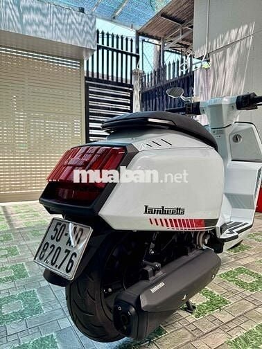 Lambretta 125 ABS Trắng Đen 1852 km 2026