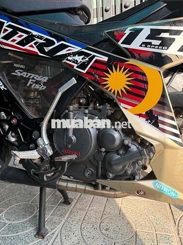 Suzuki Satria F150 Vàng đồng, đen