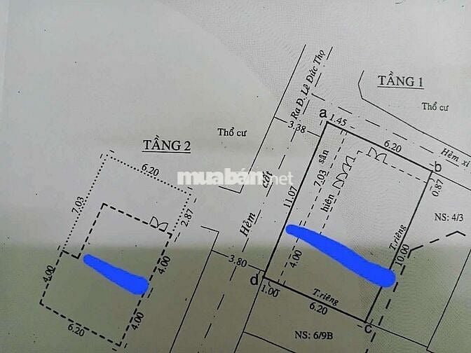 Chính chủ bán nhà mặt tiền đường số Phường 16 Gò Vấp 
