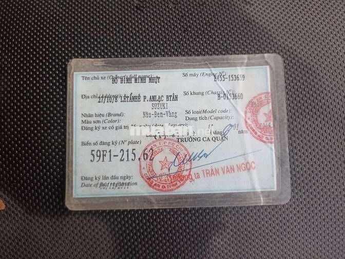 Suzuki Viva giấy TP còn tin là còn xe 