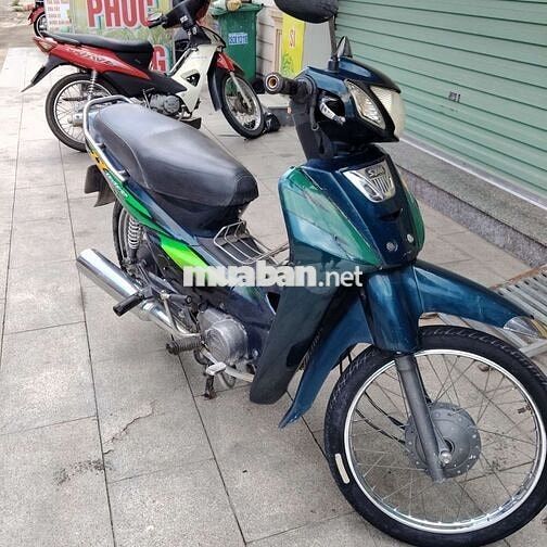 SYM Wave ZX Xanh lá cây Xăng
